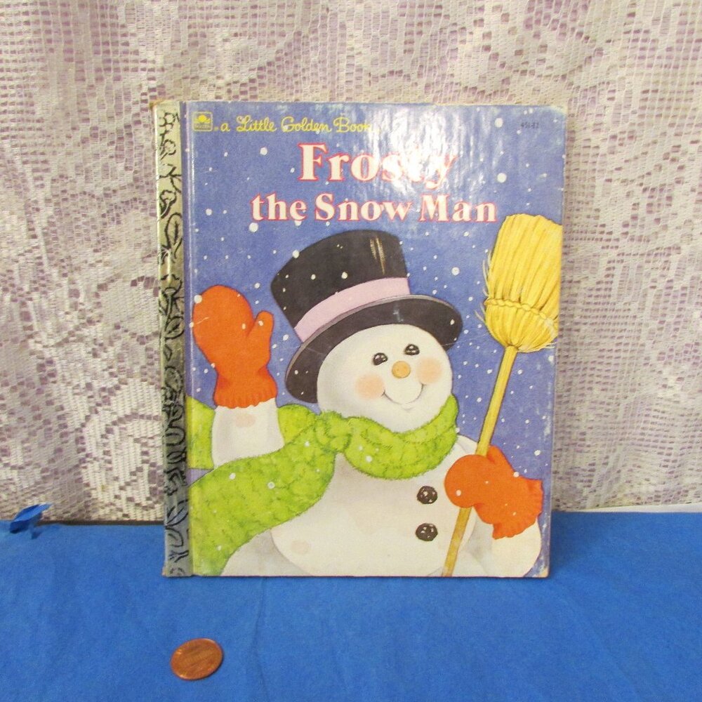 A Little Golden Book Frosty The Snowman Book